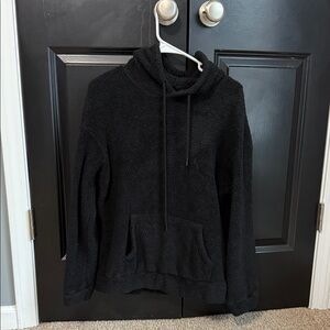 SHEIN Black Fleece Hoodie